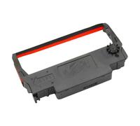 ZHAOXCAIN 10Pieces Compatible Ink Print Ribbon 12.7mm X 4m Black Purple Black Red Compatible With Printer Models ERC30 ERC34 ERC38 For Part Number 12.7mm*4m(BlackRed)