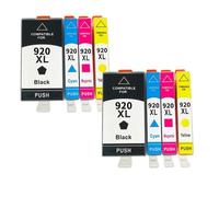 ZHAOXCAIN 12pcs 920XL Ink Cartridge Compatible with 920XL 920 920 Officejet 6500 6500A 6000 7000 7500 7500A Printers(2set)