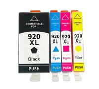 ZHAOXCAIN 12pcs 920XL Ink Cartridge Compatible with 920XL 920 920 Officejet 6500 6500A 6000 7000 7500 7500A Printers(1set)
