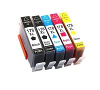 ZHAOXCAIN 178XL Ink Cartridge Compatible With 178xl 178 Fits 7510 B8550 C309a 5510 C410c C5324 C5390 D5460 B109a 3070A 6510 C5388