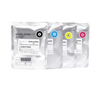 ZHAOXCAIN 1pcs Compatible Developer Iron Powder DV311 DV 311 For C220 C280 C360 360 280 210g Per Bag 4Pcs Set(DV311-C M K Y)