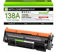 ZHAOXCAIN 1Pcs To 10Pcs 138A W1380A Compatible Toner Cartridge Black With Chip For Pro MFP 3101fdw 3001dw Printers Replacement(1Pcs W1380A)