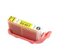 ZHAOXCAIN 1pcs To 40pcs CLI65 Ink Cartridge Compatible With Printer Supplies Pro-200 Printer Color Ink Cartridge BK C M Y PC PM GY LGY For Part Number CLI65(Yellow)