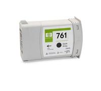 ZHAOXCAIN 1x Ink Cartridge Full With Pigment Ink Compatible With Printer Models DesignJet T7200 T7100 Replacement For Part Number 761 Aftermarket Replacement(Dark Gray)