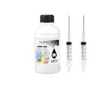 ZHAOXCAIN 250ml Universal Refill Dye Ink Kit Compatible With 301 302 304 305 Refurbish Refurbish printer Cartridges And Ink Cartridges(1pcs black)