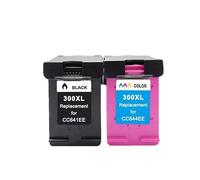 ZHAOXCAIN 300XL Ink Cartridge Replacement Compatible with 300 XL HP300 D1660 D2560 D5560 F2420 F2480 F4210 F2492 Printers(1BK 1Color)