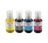 ZHAOXCAIN 4-8 Sublimation Ink T49 140 Ml T49M T49L T49P Compatible With Printer Models SureColor F170 F570 SC-F130 SC-F530 SC-T3180D Aftermarket Replacement(2Set)