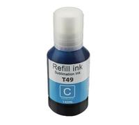 ZHAOXCAIN 4-8 Sublimation Ink T49 140 Ml T49M T49L T49P Compatible With Printer Models SureColor F170 F570 SC-F130 SC-F530 SC-T3180D Aftermarket Replacement(C-4PCS)