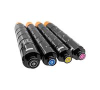 ZHAOXCAIN 4 Piece Toner Cartridge Set Compatible With IR-ADV C5250 C5255 C5045 C5051 Copiers NPG45 EXV28 GPR30 Japanese Compatible Color Toner