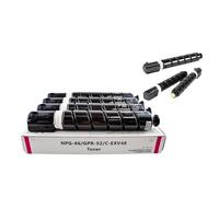 ZHAOXCAIN 4PCS NPG66 GPR-52 C-EXV48 Compatible Toner Cartridge CMYK Set For Use With IR C1325 C1335 Printer Models