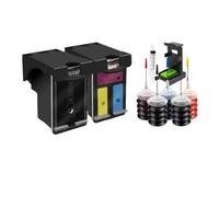 ZHAOXCAIN 60 XL Refillable Cartridge Compatible With Printer Models 60 60xl Deskjet F2480 F2420 F4480 F4580 F4280 D2660 D2530 D2560 PhotoSmart C4680 Aftermarket Replacement(1Pack Color with ink)