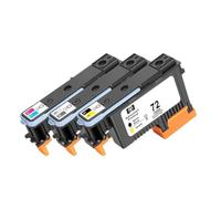 ZHAOXCAIN 72 Printhead Compatible With Printer Supplies Designjet T610 T620 T770 T790 T795 T1100 T1120 T1200 T1300 T2300 For Part Number C9380A C9383A C9384A(One set)