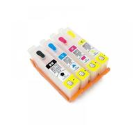 ZHAOXCAIN 915XL 915 XL Refillable Ink Cartridge With ARC Chip Compatible With Printer Models Officejet Pro 8020 8022 8023 8025 8026 8028 8015 8018 8012 For Part Number 915(1SET(Small Black))