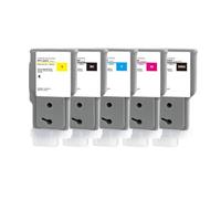 ZHAOXCAIN Chip With Pigment Ink Cartridge PFI320 Compatible With Printer Supplies IPF TM-200 IPF TM-205 IPF TM-300 IPF TM-305 For Part Number PFI-320 PFI 320(One Set-5 Pieces)