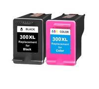 ZHAOXCAIN Compatible 300XL Ink Cartridge For 300 For 300 XL Deskjet F4280 F4580 D2560 D2660 D5560 100 110 120 Photosmart C4680 Printer Supplies(One Set)