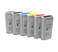 ZHAOXCAIN Compatible 70 Compatible Ink Cartridge With Full Pigment Ink For Designjet Z2100 Z3100 Z3200 Z5200 Z5400 Printer Supplies Extra 2% Off(GY)
