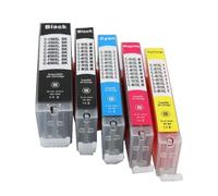 ZHAOXCAIN Compatible Ink Cartridge PGI 150 CLI 151 For IX6810 MG6310 MG5610 IP7210 IP8710 MG5410 Printers Works With PGI 150 CLI 151 Cartridges(5Color 1set)