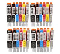 ZHAOXCAIN Compatible Ink Cartridge PGI 150 CLI 151 For IX6810 MG6310 MG5610 IP7210 IP8710 MG5410 Printers Works With PGI 150 CLI 151 Cartridges(6Color 4set)