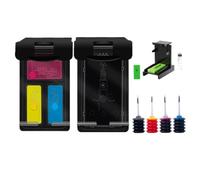 ZHAOXCAIN Compatible Refillable Ink Cartridge PG88 CL98 PG-88 CL-98 Compatible With Printer Supplies E500 E510 E600 E610 For Part Number PG88 CL98 PG-88 CL-98(1set With ink)