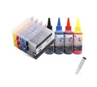 ZHAOXCAIN Compatible With 932 933 Empty Refillable Ink Cartridge For 932xl 933xl Officejet Pro 6100 6600 6700 7110 7610 7612 Printer Models Aftermarket Replacement(1set add ink)