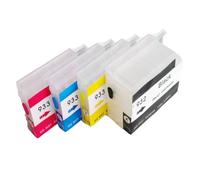 ZHAOXCAIN Compatible With 932 933 Empty Refillable Ink Cartridge For 932xl 933xl Officejet Pro 6100 6600 6700 7110 7610 7612 Printer Models Aftermarket Replacement(1set)
