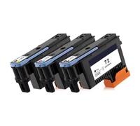 ZHAOXCAIN Compatible With DesignJet 72 Printer Models T1100 T1120 T1120ps T2300 T610 T770 T790 T795 T1300ps For Part Number C9380A C9383A C9384A Aftermarket Replacement(1SET)