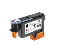 ZHAOXCAIN Compatible With Designjet T7100 T7200 Printer Models Print Head Replacement For Part Number 761 762 CH645A CH646A CH647A CH648A Aftermarket Replacement(Magenta Cyan)