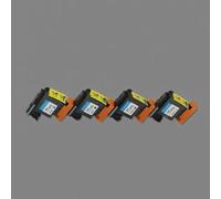 ZHAOXCAIN Compatible With Printer Models 11 Printhead Designjet 70 100 110 500 510 500PS For Part Number C4810A C4811A C4812A C4813A(1Set - 4 Pcs)