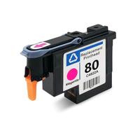 ZHAOXCAIN Compatible With Printer Models Designjet 1050c 1050 1055 1055cm Plus 80 Print Head For Part Number C4820A C4823A C4821A C4822A Third Party Replacement(Magenta)