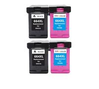 ZHAOXCAIN Compatible With Printer Supplies 664XL 664 Ink Cartridge For 664 Deskjet 1115 2135 3635 2138 3636 3638 4535 4536 4538 4675 4676 4678(2BK 2C)