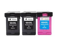 ZHAOXCAIN Compatible With Printer Supplies 664XL 664 Ink Cartridge For 664 Deskjet 1115 2135 3635 2138 3636 3638 4535 4536 4538 4675 4676 4678(2BK 1C)