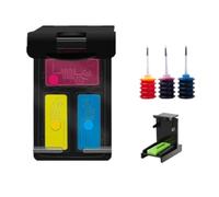 ZHAOXCAIN Compatible With Printer Supplies PG440 CL441 Refillable Ink Cartridge For MG3140 MG3540 MG3640 MG3640S MG4240 MX438 MX518 MX378 TS5140(1Pack Color with ink)