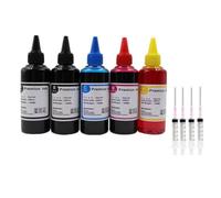 ZHAOXCAIN Dye Universal Ink Refill Kit 4x30mL Compatible With Printer Supplies 301 302 304 305 XL Deskjet 2540 2050 2510 2620 2630 2632 5030 5020 3720 3730(2BK 1C 1M 1Y)