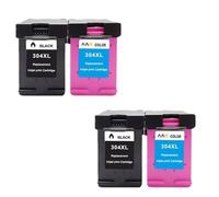 ZHAOXCAIN Ink Cartridge 304XL Version Compatible with 304 Xl 2620 2630 2632 5030 5020 5032 3720 3730 5010 Printer(2set)