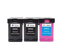 ZHAOXCAIN Ink Cartridge 304XL Version Compatible with 304 Xl 2620 2630 2632 5030 5020 5032 3720 3730 5010 Printer(2BK 1color)