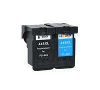 ZHAOXCAIN Ink Cartridge PG-445 PG445 CL-446 XL Compatible with PG 445 CL446 MX494 MG2440 MG2940 MG2540 MG2540S IP2840(1Black 1Color)