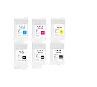 ZHAOXCAIN PFI-102 Refillable Ink Cartridge Tank With Chip Compatible With Printer Models IPF605 IPF700 IPF710 For Part Number PFI102