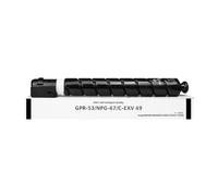 ZHAOXCAIN Toner Cartridge Compatible With C3020 C3025i C3320 C3320L C3325 C3330L C3350 C3520 Printers Models TUHUO NPG-67 G67 GPR-53 C-EXV49(Black-500g)