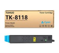 ZHAOXCAIN TUHUO TK-8118 Compatible Toner Cartridge Works With ECOSYS M8124cidn Printers Replacement For TK-8118 Toner Cartridges(Cyan)