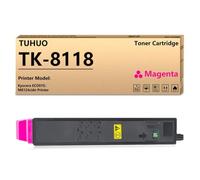 ZHAOXCAIN TUHUO TK-8118 Compatible Toner Cartridge Works With ECOSYS M8124cidn Printers Replacement For TK-8118 Toner Cartridges(Magenta)