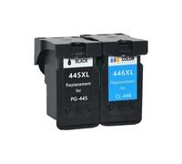 ZHAOXCAIN Yield Compatible Ink Cartridges PG445 XL CL446 XL PG-445 CL-446 Compatible with Printers Ip2840 2840 MG2440 2440 MG2540 2940 Mx494