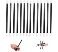 ZHAOYCSH 14 Pieces Magic Wands Set - 24.5cm Long Black & White Magician Wands for Wizard/Witch Costume, Spell Caster Sticks, Kids Party Favors, Halloween Dress Up Accessories, Book Day & Birthday