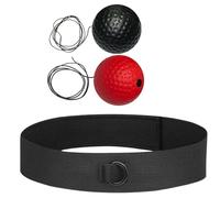 ZHAOYCSH Boxing Reflex Ball with Adjustable Headband - Boxing Training Equipment for Speed & Agility Drills to Improve Hand-Eye Coordination - Fitness & Reaction Training Gear for Adults