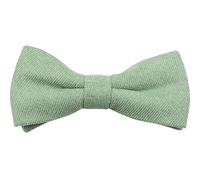 ZHAOYCSH Men's Pre-Tied Bow Tie - Classic Solid Green Bowtie, Adjustable Formal Neckwear for Wedding, Party & Special Occasions - Elegant Mens Accessories with Secure Neckband