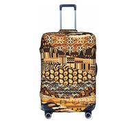ZhaoYuGoods African Style Patchwork Luggage Cover Protector, Printed Luggage Suitcase Cover for Suitcase, Funny Baggage Covers Fits 45-81CM Luggage
