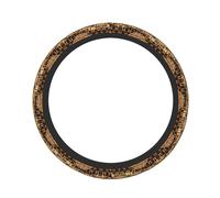 ZhaoYuGoods African Style Patchwork Printed Steering Wheel Cover, Universal Elastic Stretch Fit for Cars, Trucks, SUVs, Non-Slip Grip Colorful Auto Accessory