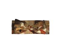 ZhaoYuGoods Baby Head Wrap with Bows, Farm Chickens Print Headband for Baby Girls Newborn Toddler, Soft Comfortable Elastics Hairbands Hair Accessories