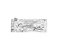 ZhaoYuGoods Baby Head Wrap with Bows, Math Geometry Geek Calculus Print Headband for Baby Girls Newborn Toddler, Soft Comfortable Elastics Hairbands Hair Accessories