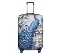 ZhaoYuGoods Beautiful Peacock Luggage Cover Protector, Printed Luggage Suitcase Cover for Suitcase, Funny Baggage Covers Fits 45-81CM Luggage