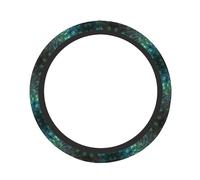 ZhaoYuGoods Beautiful Peacock Printed Steering Wheel Cover, Universal Elastic Stretch Fit for Cars, Trucks, SUVs, Non-Slip Grip Colorful Auto Accessory
